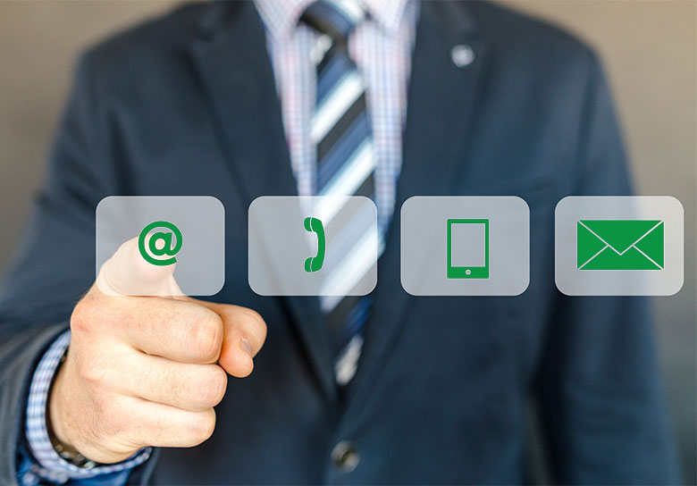 — Entre em contato conosco